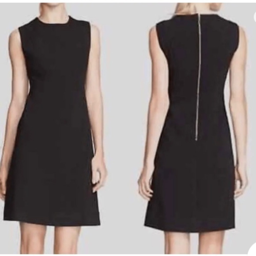Kate Spade Sicily Sleeveless A-Line Dress in Black Sz 10
